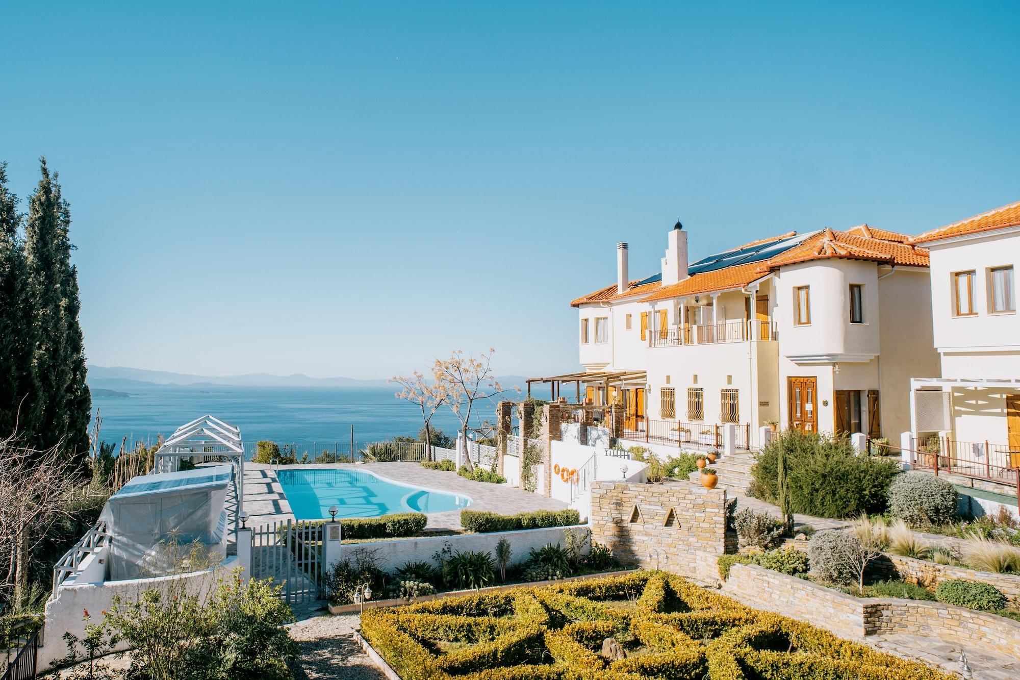 Lagou Raxi Country Hotel Lafkos Exterior foto