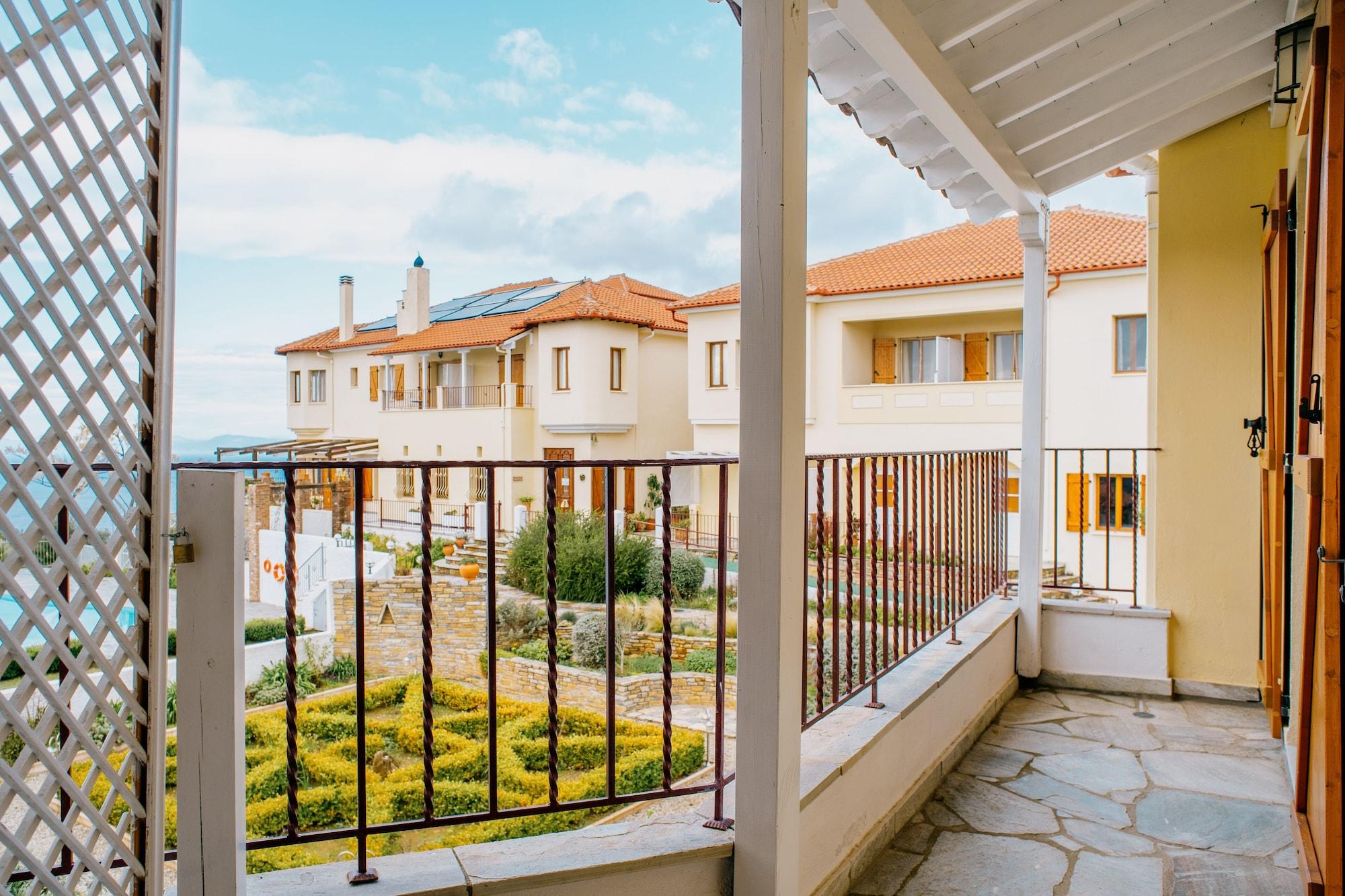 Lagou Raxi Country Hotel Lafkos Exterior foto