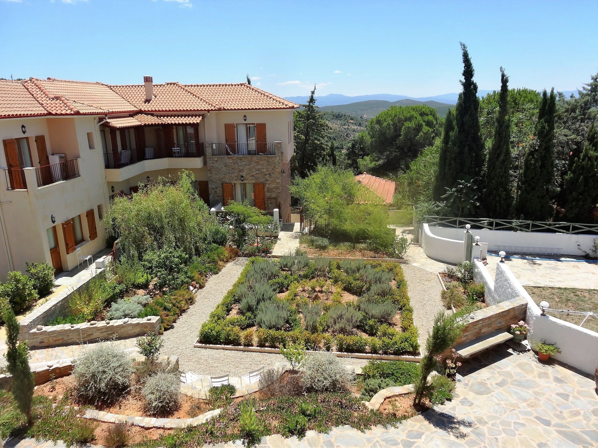Lagou Raxi Country Hotel Lafkos Exterior foto